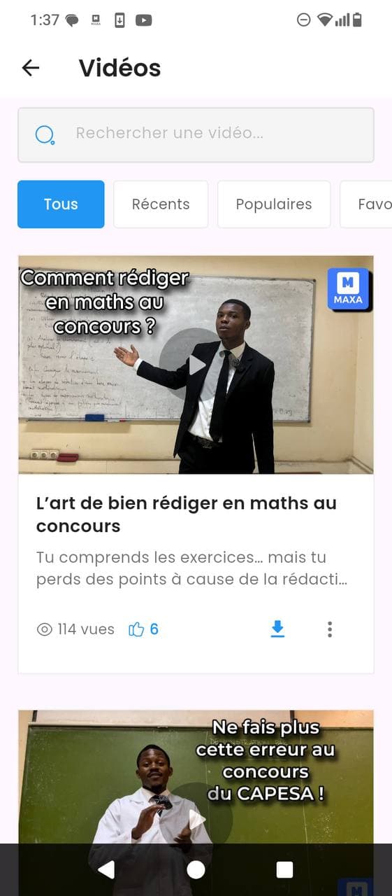 Classement national — rivalité entre candidats